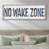 No Wake Zone Sign XVIII - Tailored Canvases - Flyclothing LLC