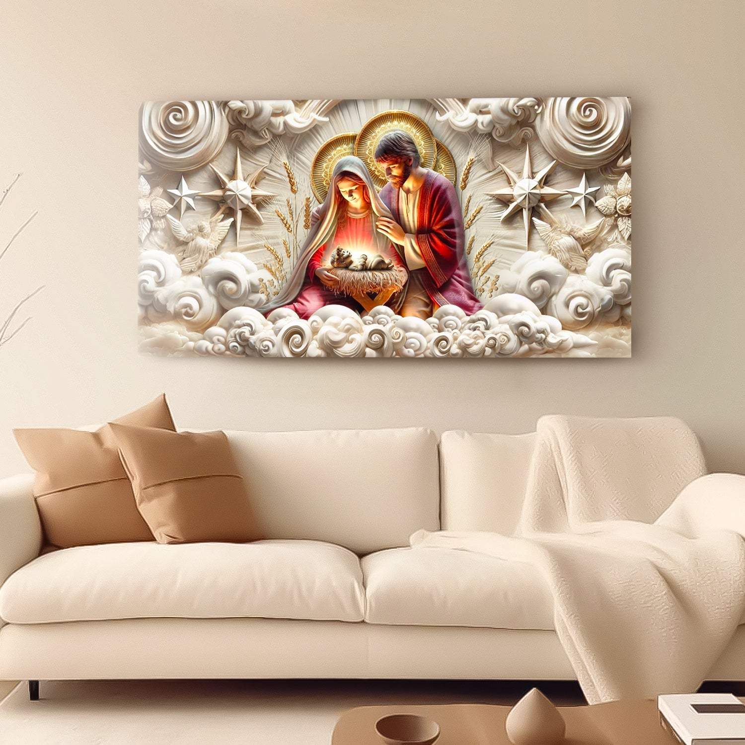 3D Faith Wall Art - Tailored Canvases - Flyclothing LLC