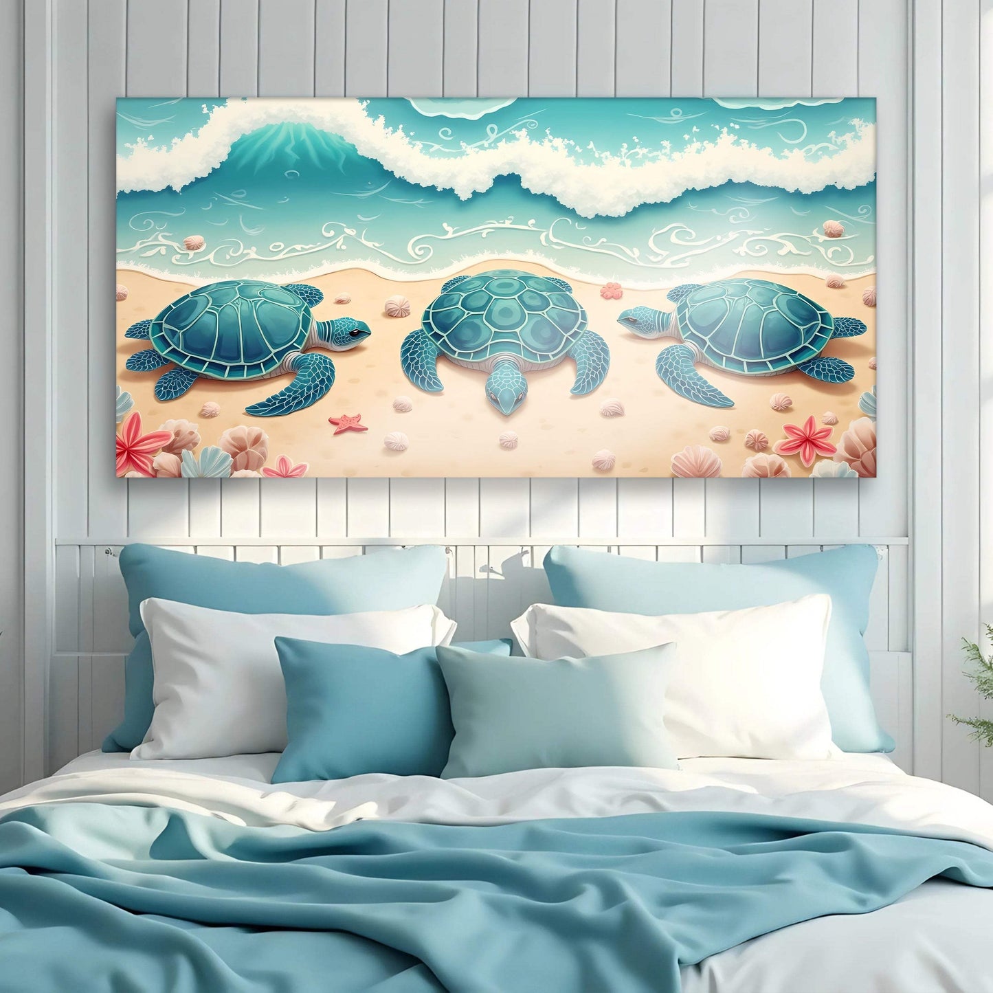3D Coastal Wall Art II - Tailored Canvases - Flyclothing LLC