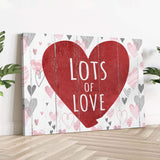 Valentine Lots Of Love Sign - Tailored Canvases - Flyclothing LLC