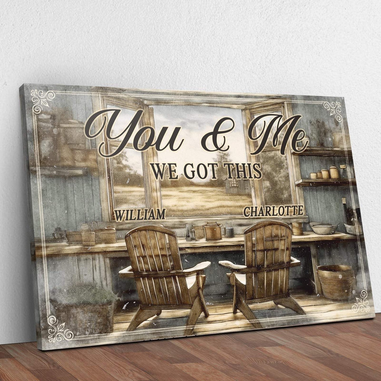 Farmhouse Themed We Got This Couple Sign - Tailored Canvases - Flyclothing LLC