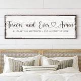 Forever And Ever Amen Faith Sign II - Tailored Canvases - Flyclothing LLC