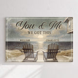 Ranch House Porch Themed We Got This Couple Sign - Tailored Canvases - Flyclothing LLC
