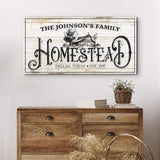 Vintage Farmhouse Homestead Sign - Tailored Canvases - Flyclothing LLC