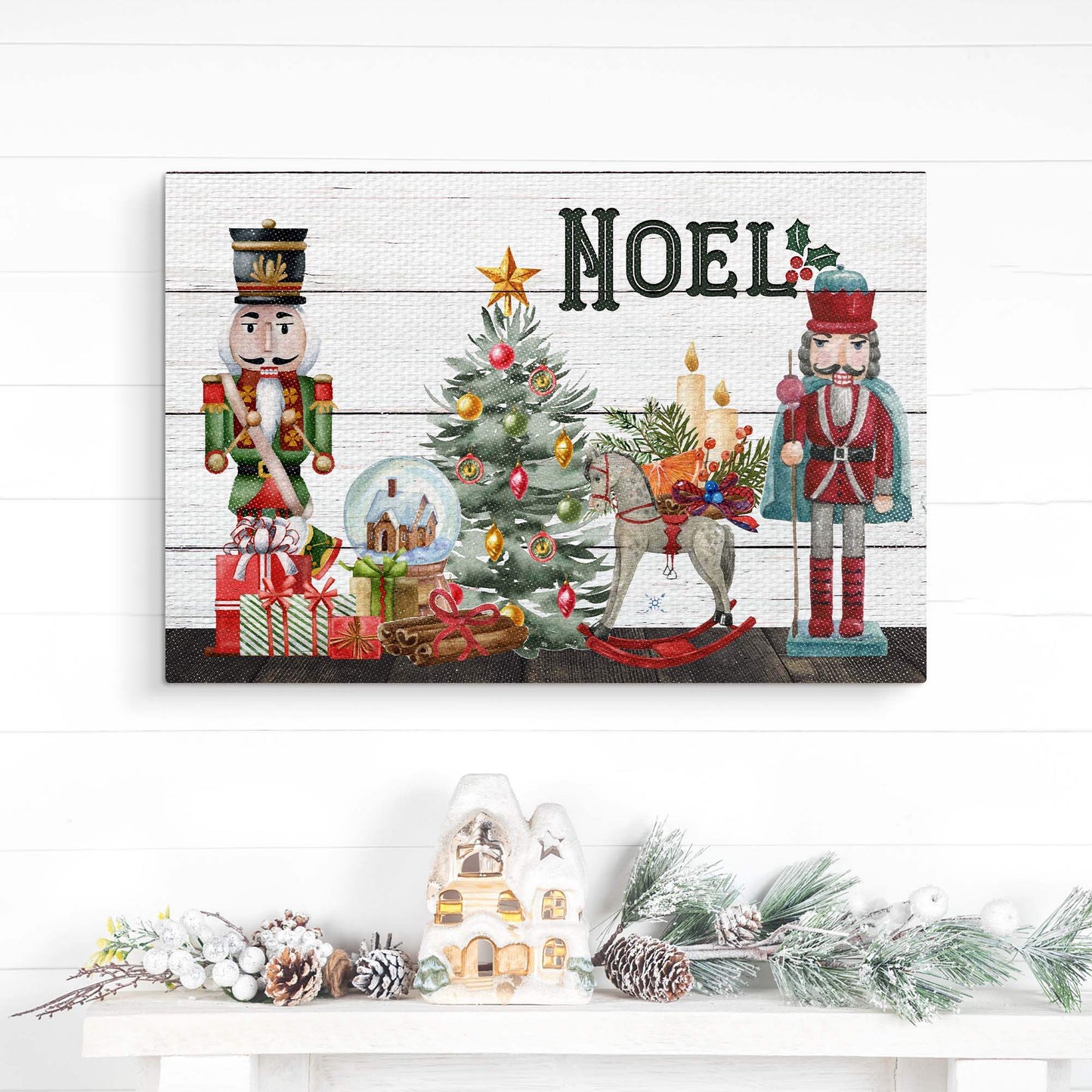 Nutcrackers Noel Sign - Tailored Canvases - Flyclothing LLC