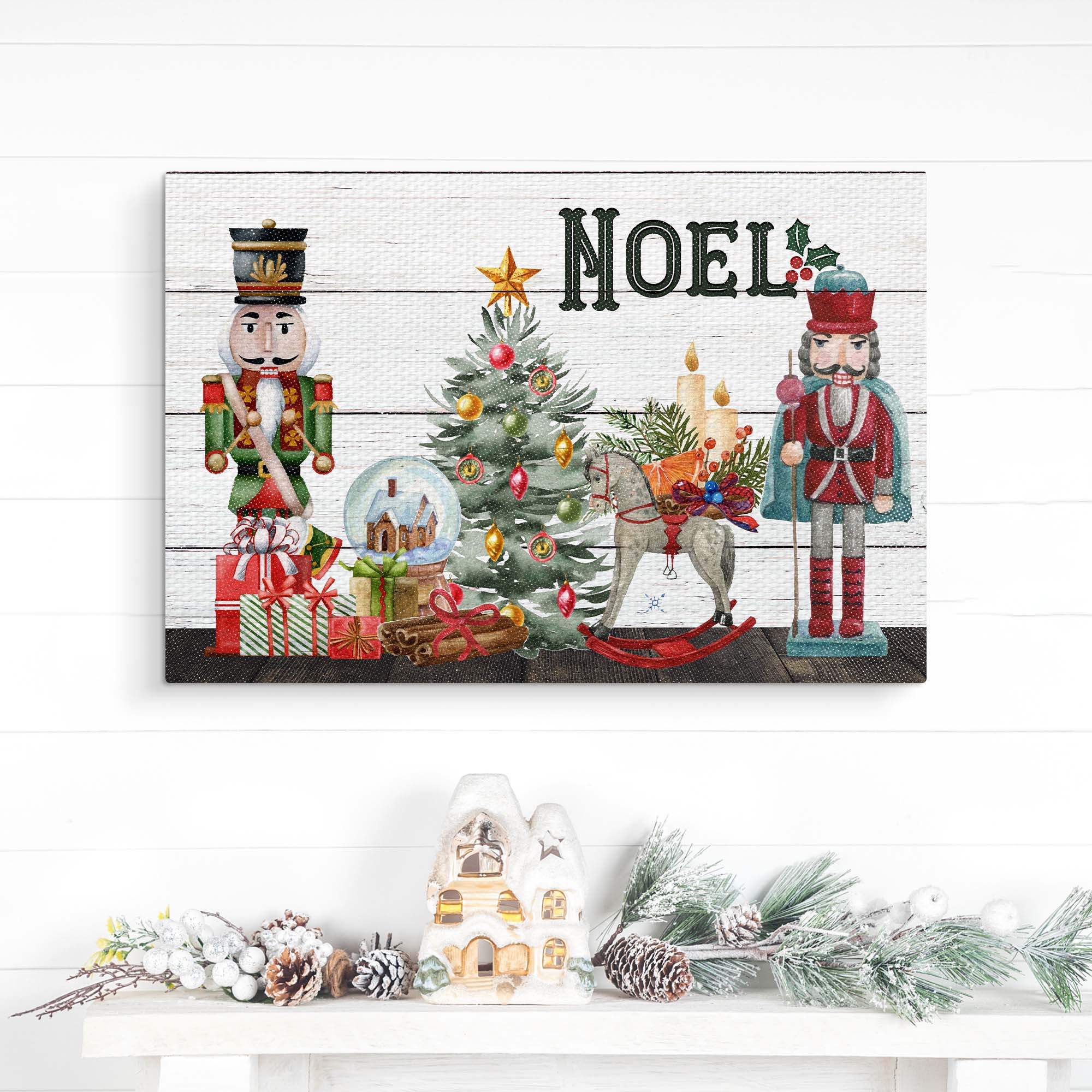 Nutcrackers Noel Sign - Tailored Canvases - Flyclothing LLC