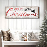 Vintage Merry Christmas Sign - Tailored Canvases - Flyclothing LLC