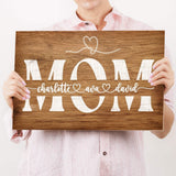 Mother's Day Wood Sign - Tailored Canvases - Flyclothing LLC