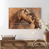 The Lord Is My Shepherd I Shall Not Want Psalm 23:1 Faith Sign VI - Tailored Canvases - Flyclothing LLC