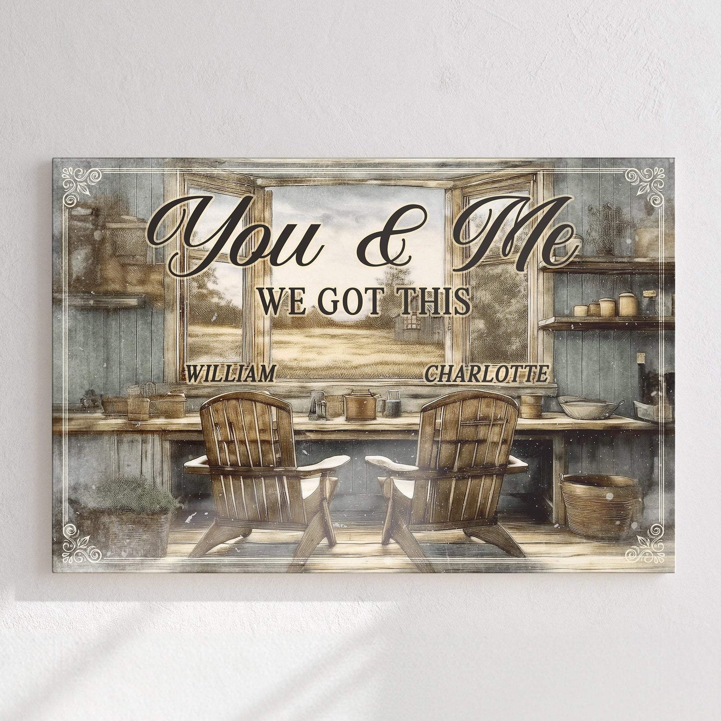 Farmhouse Themed We Got This Couple Sign - Tailored Canvases - Flyclothing LLC