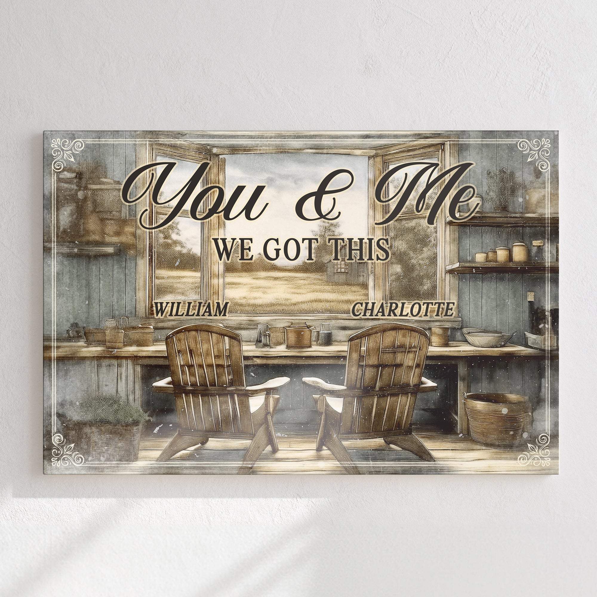 Farmhouse Themed We Got This Couple Sign - Tailored Canvases - Flyclothing LLC