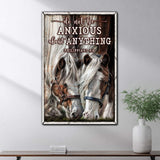 Do Not Be Anxious About Anything Faith Sign IV - Tailored Canvases - Flyclothing LLC