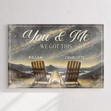 Camping Themed We Got This Couple Sign - Tailored Canvases - Flyclothing LLC