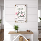 She Shed Sign IV - Tailored Canvases - Flyclothing LLC