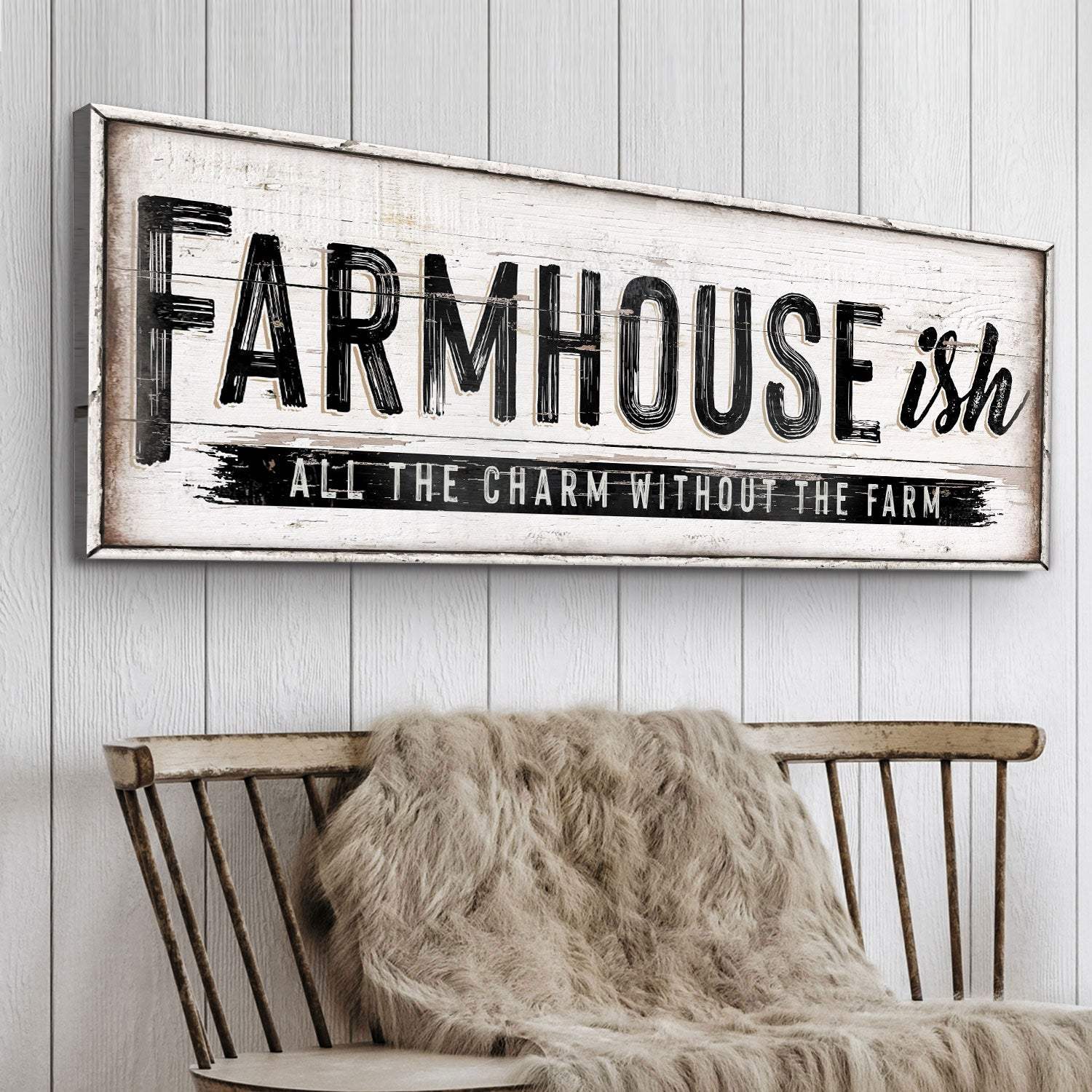 Farmhouse-Ish Sign VI - Tailored Canvases - Flyclothing LLC
