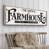 Vintage Rust Farmhouse Sign III - Tailored Canvases - Flyclothing LLC