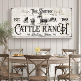 Branded Cattle Ranch Sign III - Tailored Canvases - Flyclothing LLC