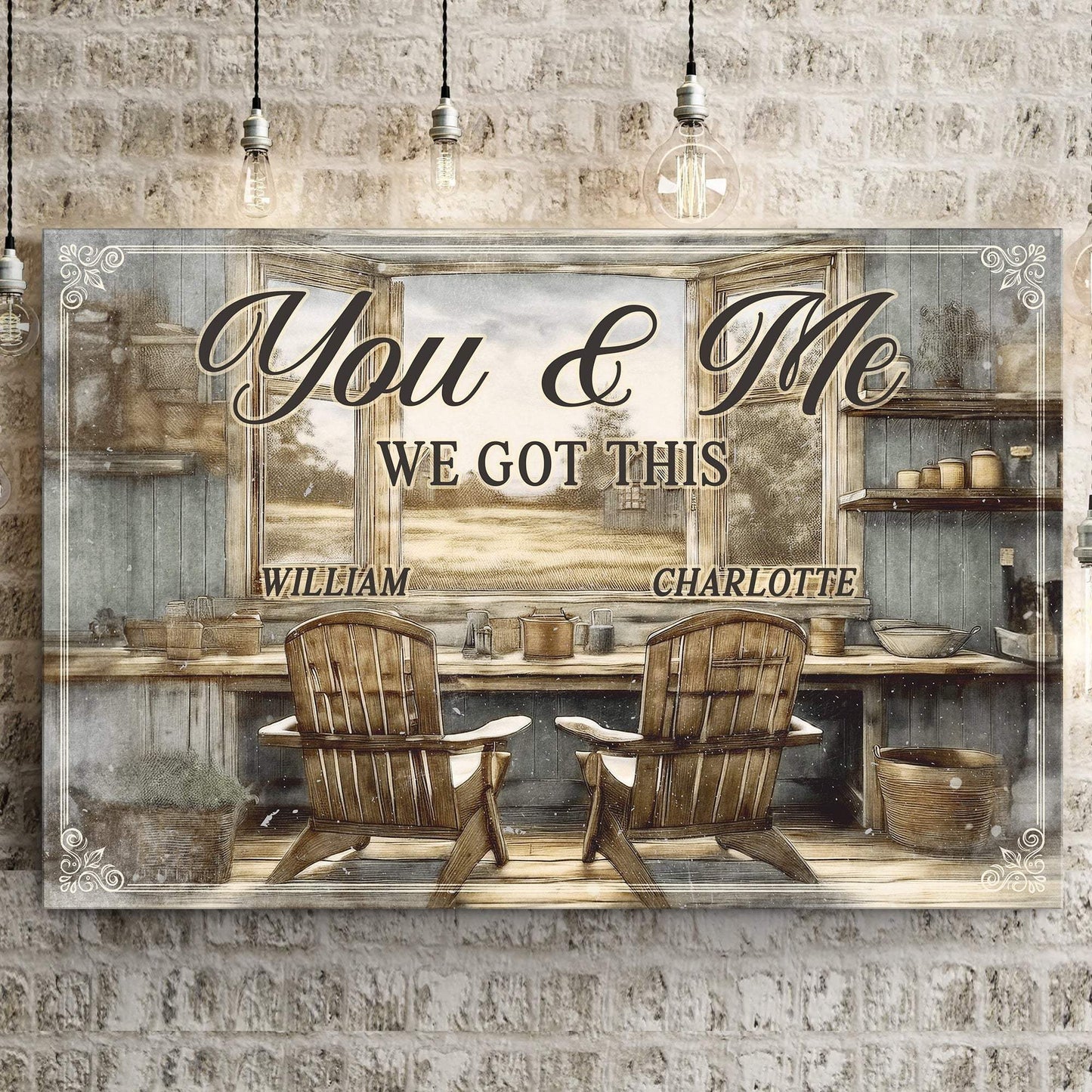 Farmhouse Themed We Got This Couple Sign - Tailored Canvases - Flyclothing LLC