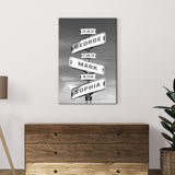 Family Names Road Sign - Tailored Canvases - Flyclothing LLC