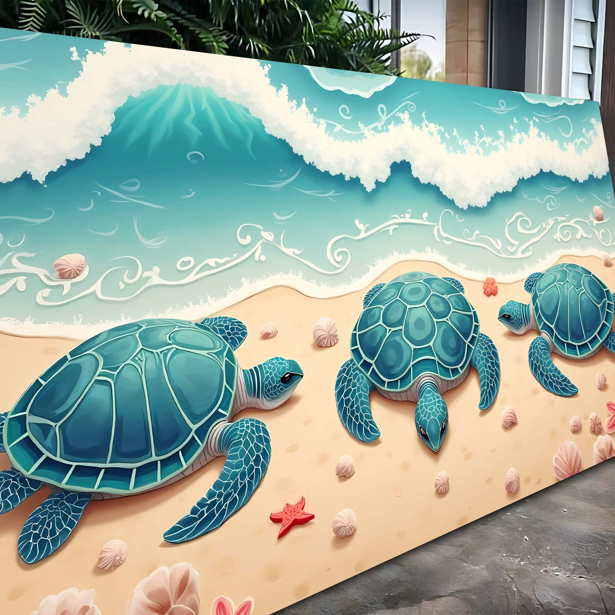 3D Coastal Wall Art II - Tailored Canvases - Flyclothing LLC