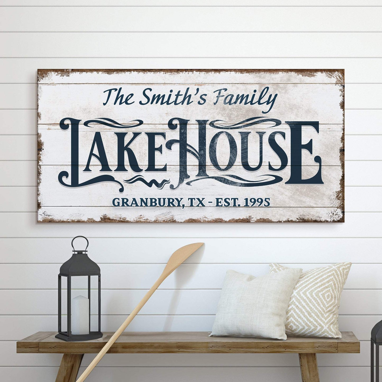 Lake House Sign VII - Tailored Canvases - Flyclothing LLC