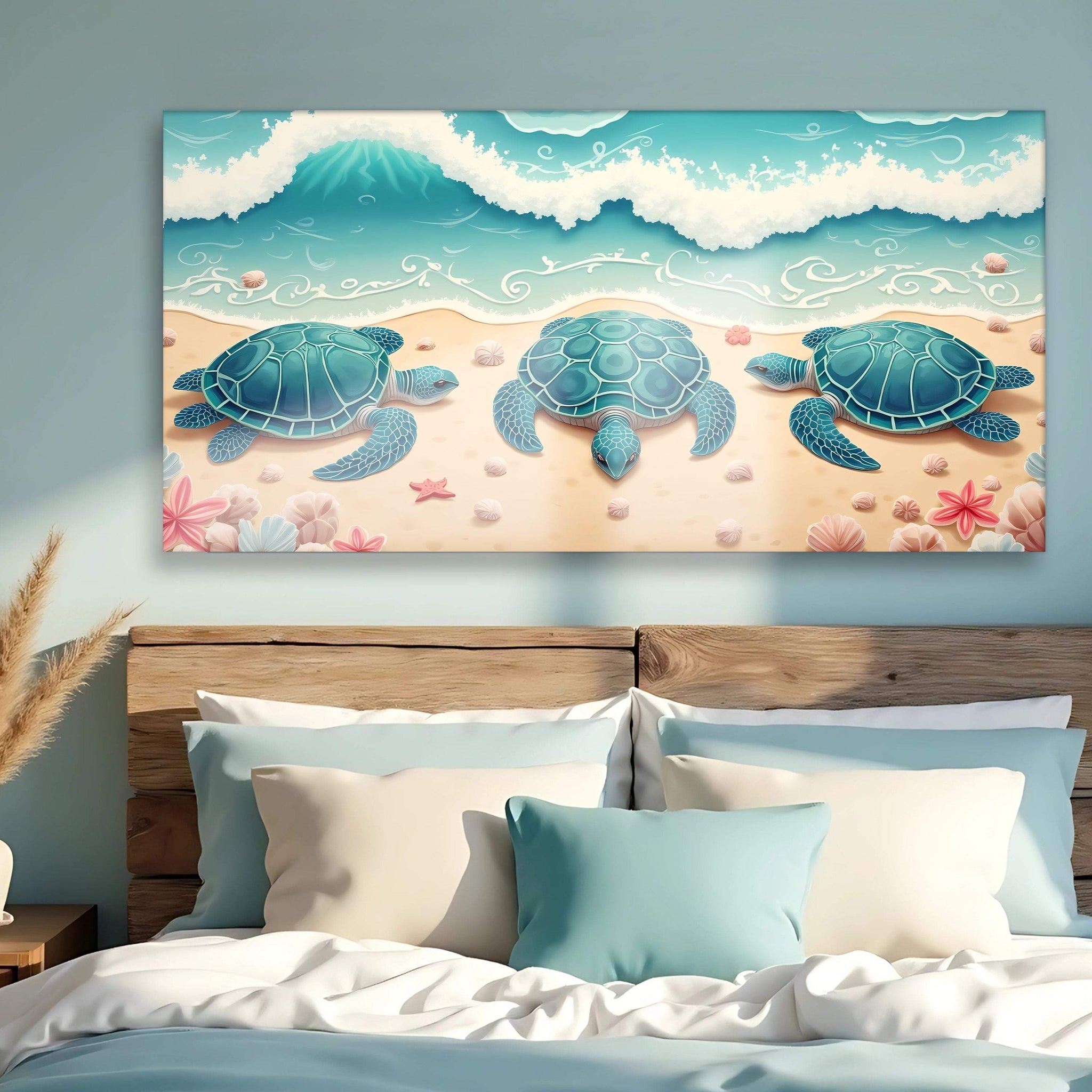 3D Coastal Wall Art II - Tailored Canvases - Flyclothing LLC