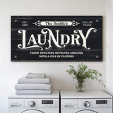 Laundry Room Sign VII - Tailored Canvases - Flyclothing LLC