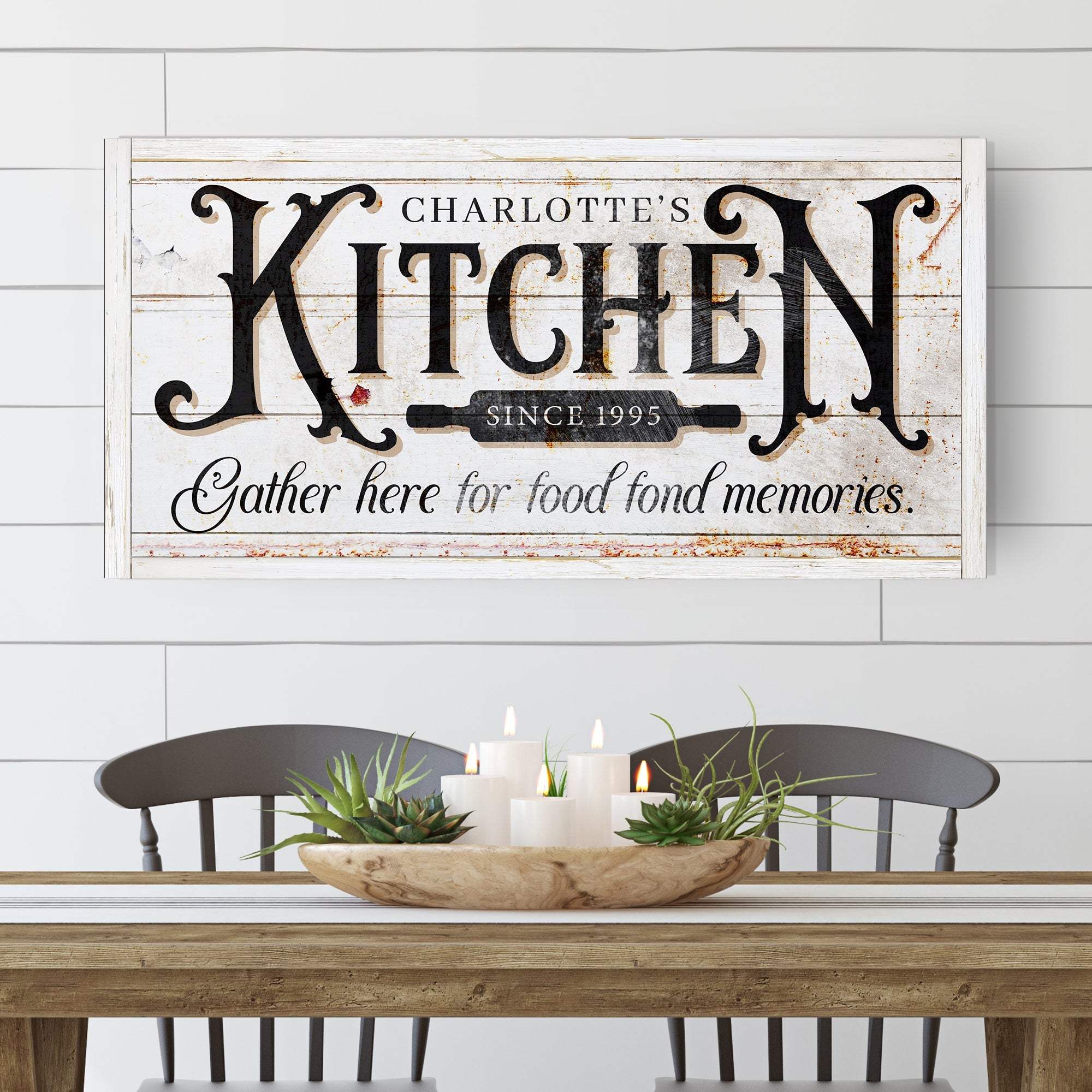 Kitchen Sign XII - Tailored Canvases - Flyclothing LLC