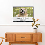Pet Memorial Sign Forever Loved - Tailored Canvases - Flyclothing LLC
