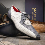 Moncalieri Gray / White - Marco Di Milano - Flyclothing LLC