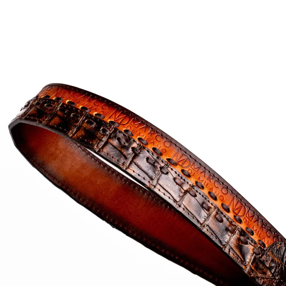 Montana Belt Aged Brown - Marco Di Milano - Flyclothing LLC