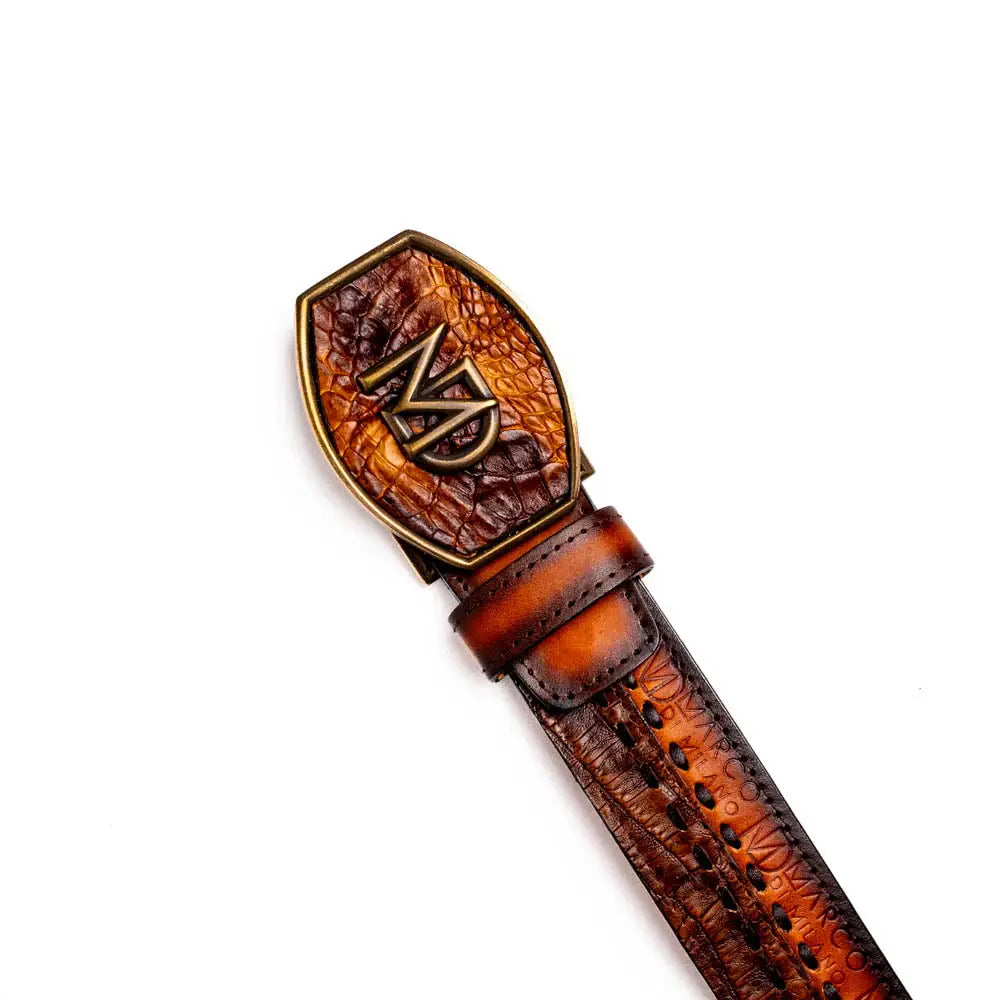 Montana Belt Aged Maple - Marco Di Milano - Flyclothing LLC