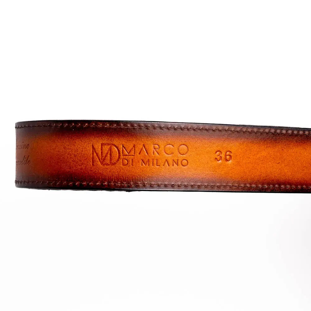Montana Belt Aged Maple - Marco Di Milano - Flyclothing LLC