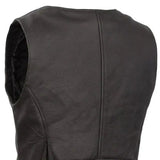 Montana Women's Motorcycle Leather Vest - First Manufacturing Company - Flyclothing LLC
