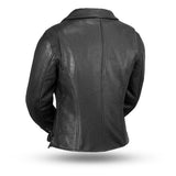 Monte Carlo - Women's Leather Motorcycle Jacket - First Manufacturing Company - Flyclothing LLC