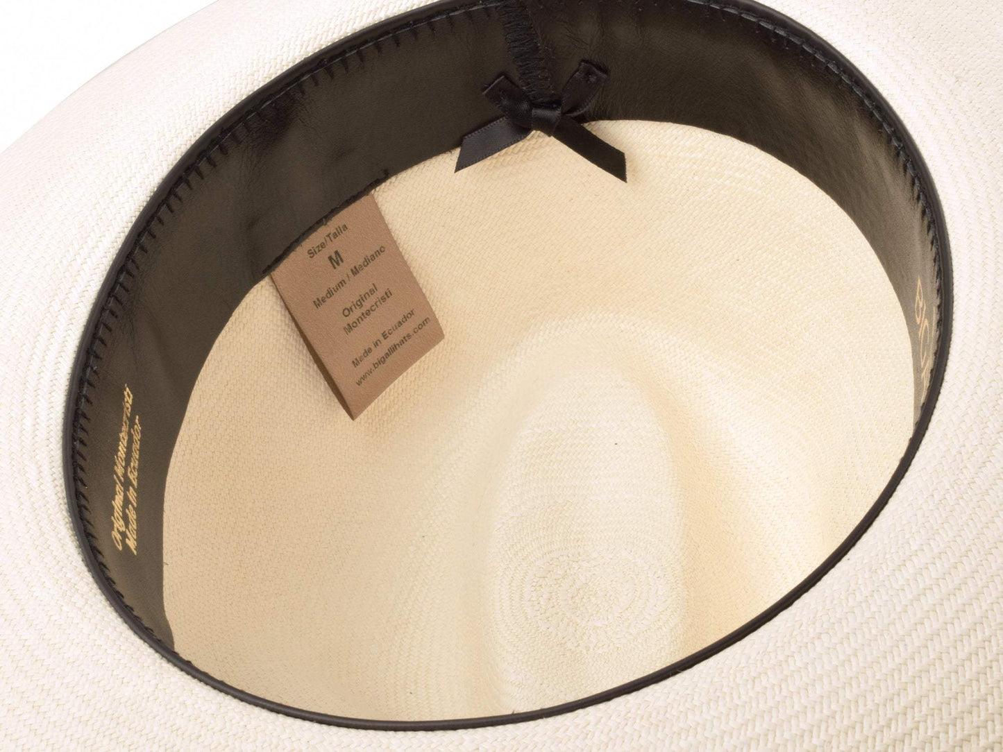 Montecristi Fine Panama Hat - Original Classic - Bigalli Hats USA - Flyclothing LLC