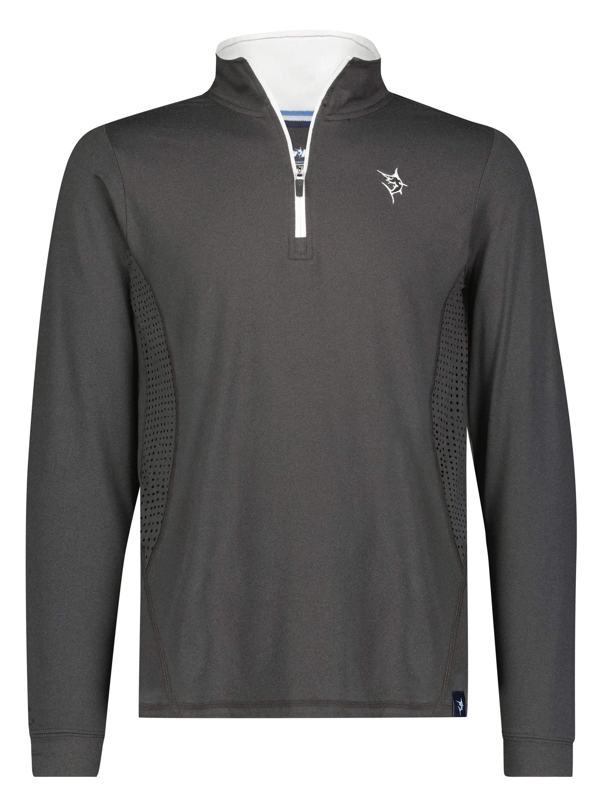 Monterey Performance Quarter Zip - White Water Life - Flyclothing LLC