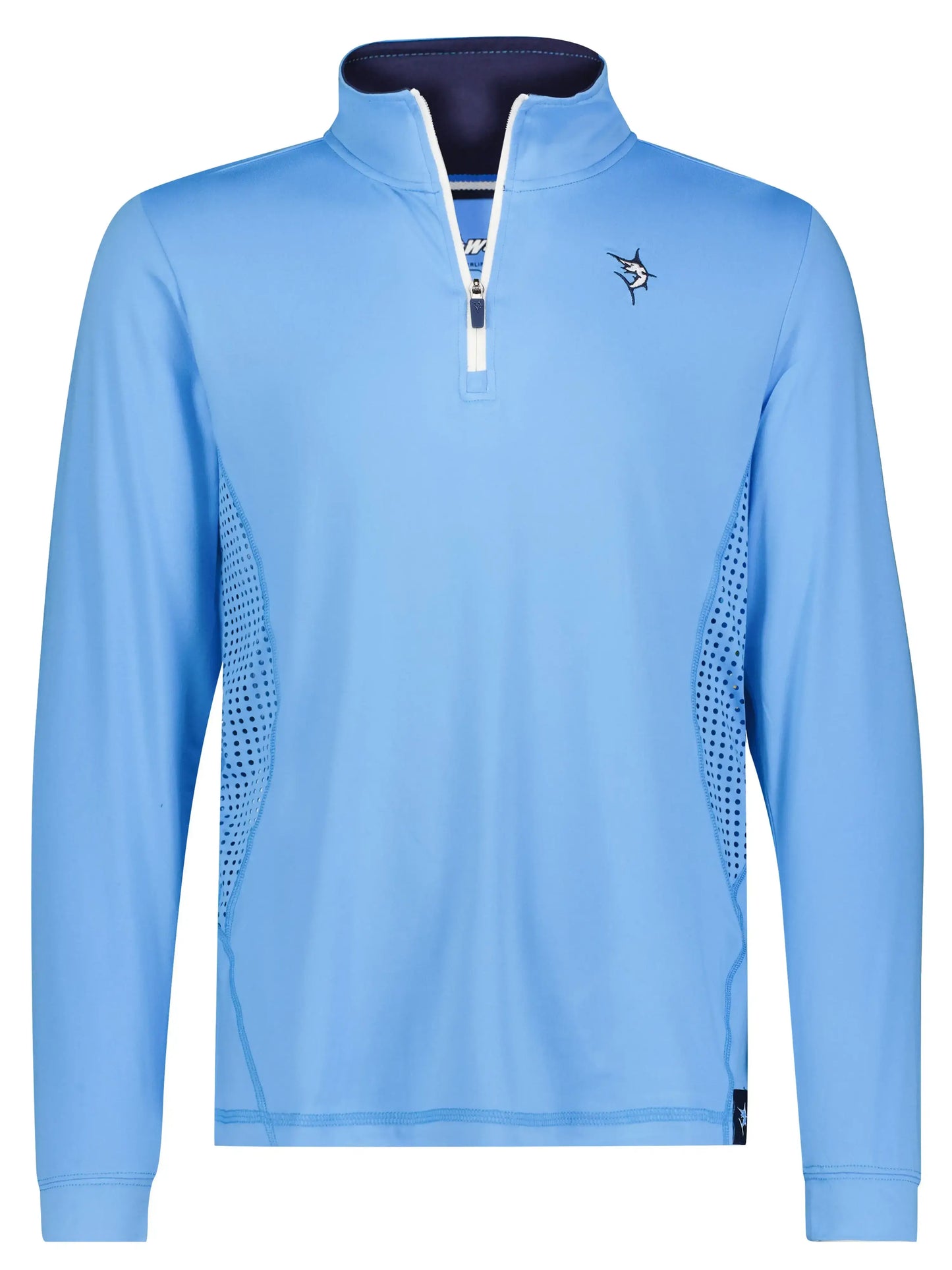 Monterey Performance Quarter Zip - White Water Life - Flyclothing LLC
