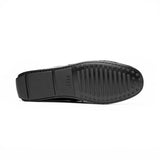 31-103-BKM MONZA Crocodile Driver, Black - Zelli Italia - Flyclothing LLC
