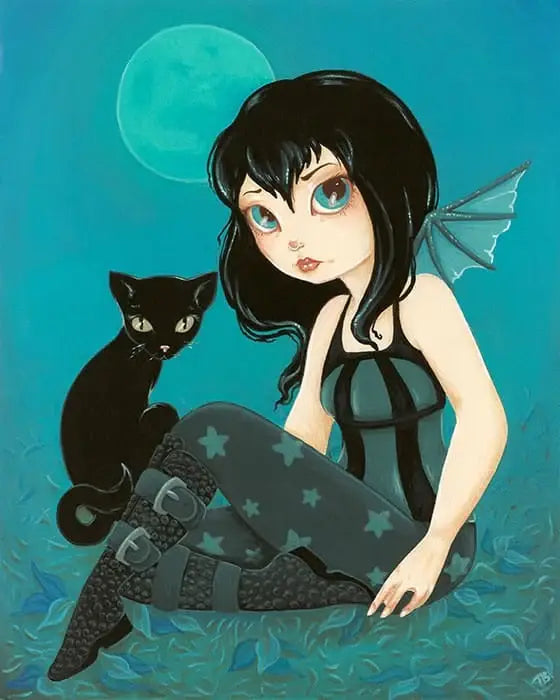 Black Market Art Company Moonlight Hijinks Print - Black Market Art Company - Flyclothing LLC