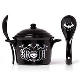 Bat Broth Bowl & Spoon Set - Alchemy of England - Flyclothing LLC
