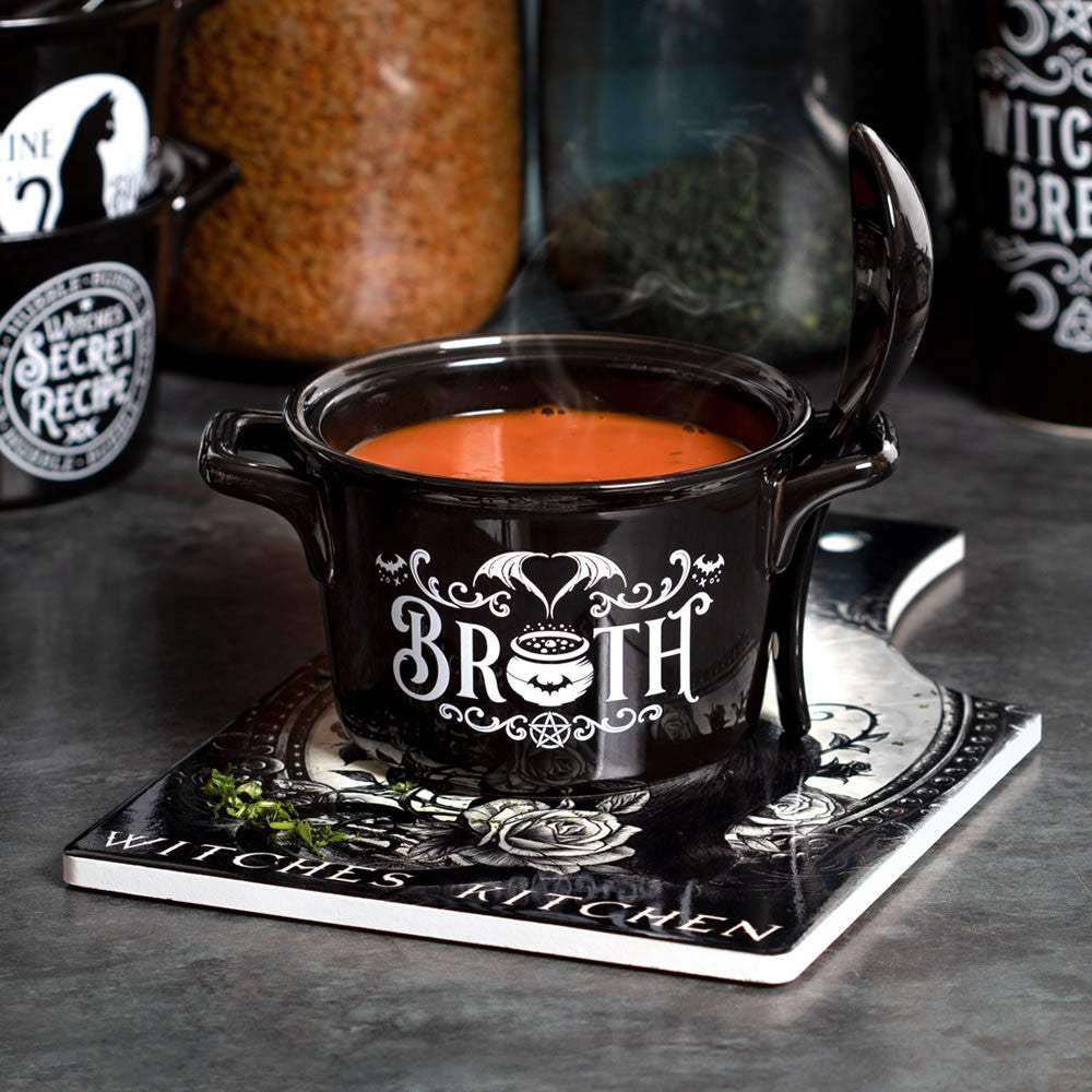 Bat Broth Bowl & Spoon Set - Alchemy of England - Flyclothing LLC