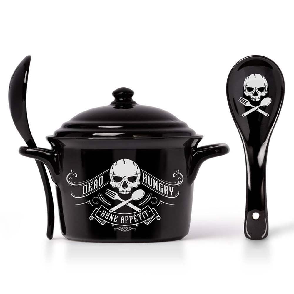 Bone Appetit Bowl & Spoon Set - Alchemy of England - Flyclothing LLC