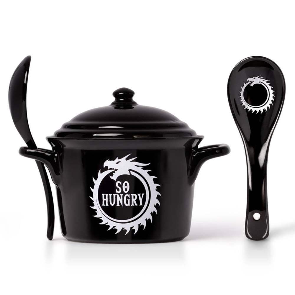 So Hungry Bowl & Spoon Set - Alchemy of England - Flyclothing LLC