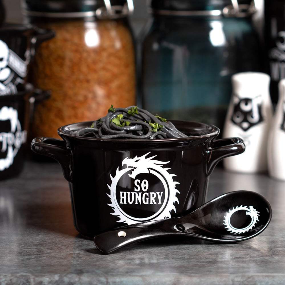 So Hungry Bowl & Spoon Set - Alchemy of England - Flyclothing LLC
