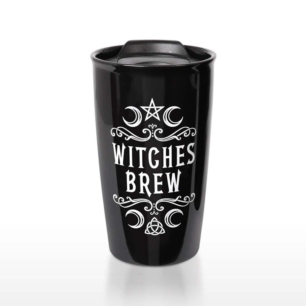 Witches Brew Double Walled Travel Mug - Alchemy of England - Flyclothing LLC