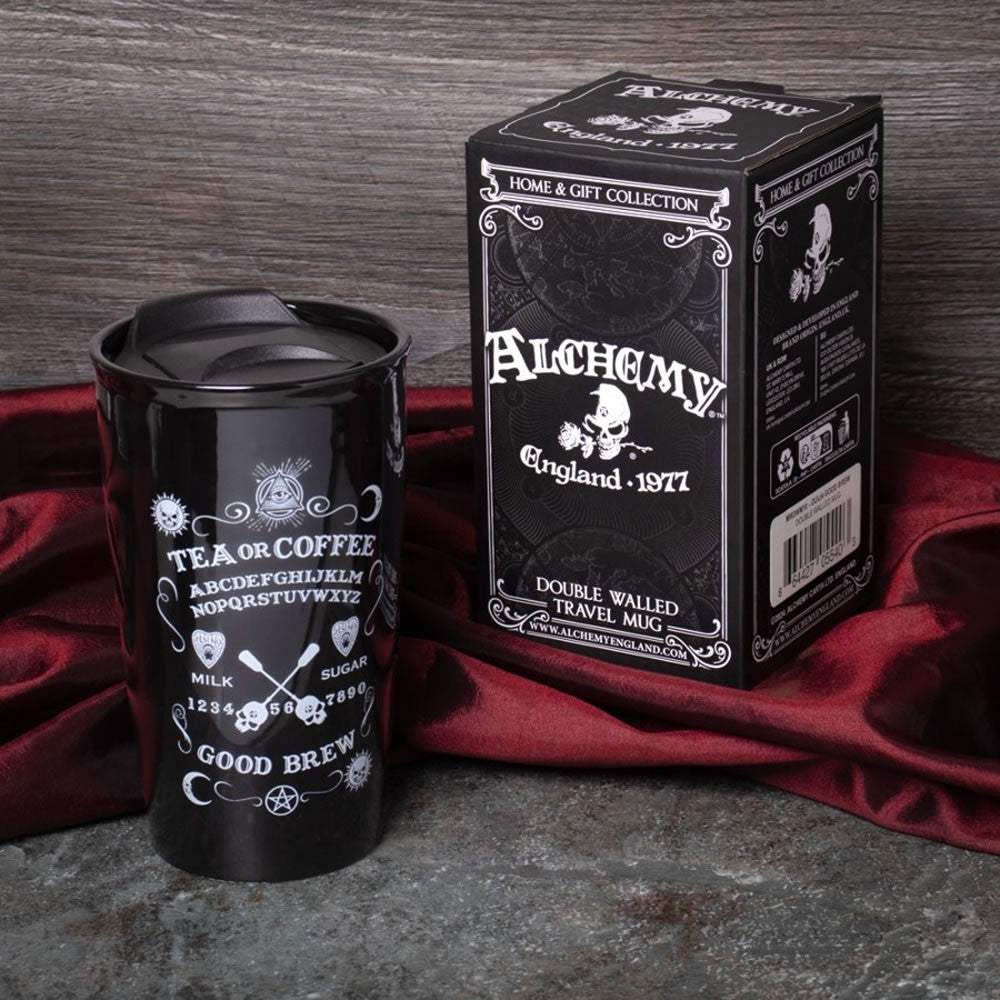 Ouija - Good Brew Travel Mug - Alchemy of England - Flyclothing LLC