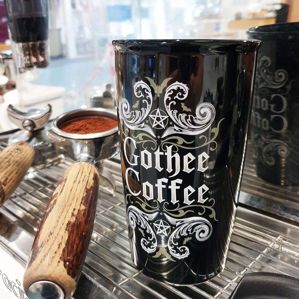 Gothee Coffee Double Walled Travel Mug - Alchemy of England - Flyclothing LLC