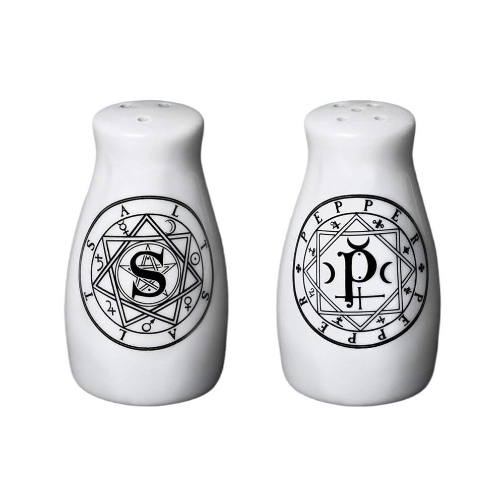 S & P Salt & Pepper Set - Alchemy of England - Flyclothing LLC