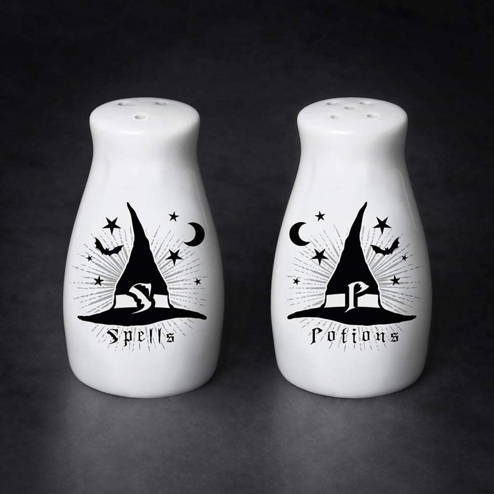 Spells / Potions Salt & Pepper Set - Alchemy of England - Flyclothing LLC